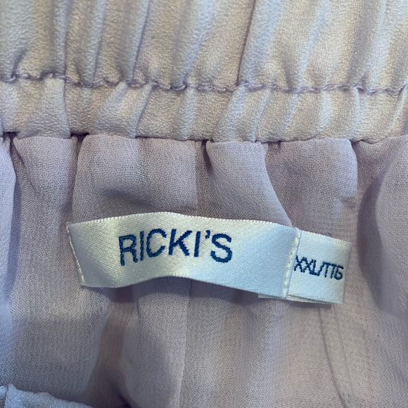 Ricki’s Pleated Midi Skirt Lilac Purple NWT - Picture 3 of 3